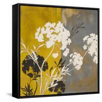 Silhouette Flowers I-Lanie Loreth-Framed Stretched Canvas