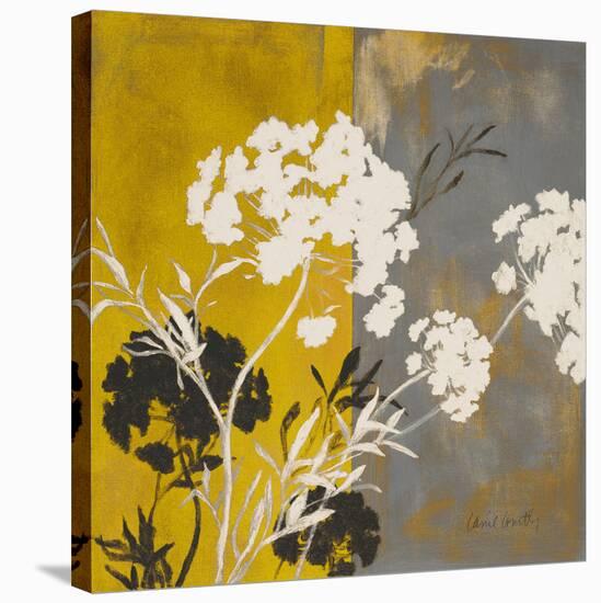 Silhouette Flowers I-Lanie Loreth-Stretched Canvas