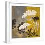 Silhouette Flowers II-Lanie Loreth-Framed Premium Giclee Print