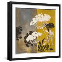 Silhouette Flowers II-Lanie Loreth-Framed Art Print