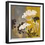 Silhouette Flowers II-Lanie Loreth-Framed Art Print