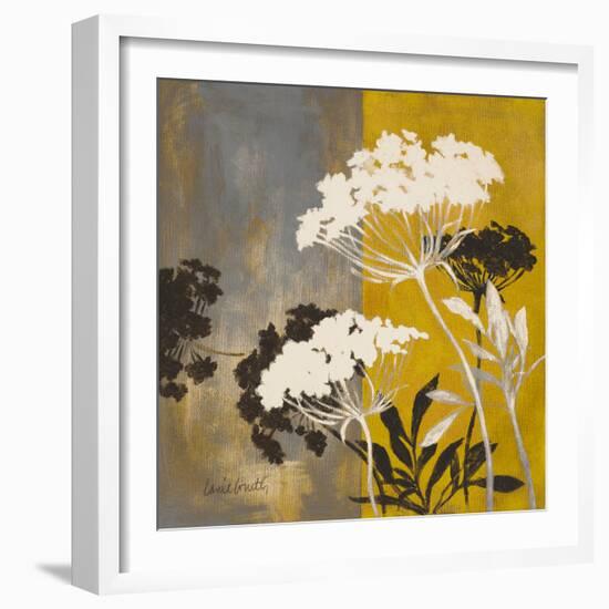 Silhouette Flowers II-Lanie Loreth-Framed Art Print