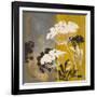 Silhouette Flowers II-Lanie Loreth-Framed Art Print