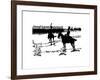 Silhouette for 'Ombres Chinoisses' from L'Epopee, 1898-Caran D'Ache-Framed Giclee Print