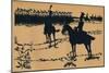 Silhouette for Ombres Chinoisses from Lepopee, 1898-Caran D'Ache-Mounted Giclee Print