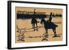 Silhouette for Ombres Chinoisses from Lepopee, 1898-Caran D'Ache-Framed Giclee Print