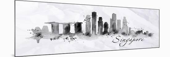 Silhouette Ink Singapore-anna42f-Mounted Premium Giclee Print