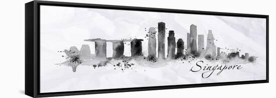 Silhouette Ink Singapore-anna42f-Framed Stretched Canvas