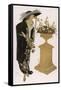 Silhouette of 1911-J. Gose-Framed Stretched Canvas