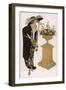 Silhouette of 1911-J. Gose-Framed Art Print