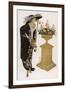 Silhouette of 1911-J. Gose-Framed Art Print