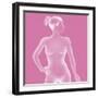 Silhouette of a Woman-Caroline Arquevaux-Framed Giclee Print