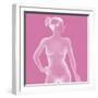 Silhouette of a Woman-Caroline Arquevaux-Framed Giclee Print