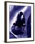 Silhouette of Bobsled in Action, Park City, Utah, USA-Chris Trotman-Framed Photographic Print