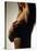 Silhouette of Female Nude-null-Stretched Canvas