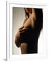 Silhouette of Female Nude-null-Framed Photographic Print