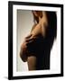 Silhouette of Female Nude-null-Framed Photographic Print