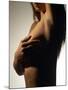 Silhouette of Female Nude-null-Mounted Photographic Print