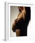 Silhouette of Female Nude-null-Framed Photographic Print