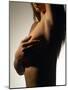 Silhouette of Female Nude-null-Mounted Photographic Print