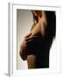 Silhouette of Female Nude-null-Framed Photographic Print