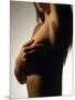 Silhouette of Female Nude-null-Mounted Photographic Print