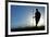 Silhouette of Maasai Warrior, Ngorongoro Crater, Tanzania-Paul Joynson Hicks-Framed Photographic Print