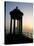 Silhouette of Marble Mirador at Sunset, Son Marroig, Near Deya, Balearic Islands-Ruth Tomlinson-Stretched Canvas