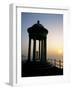 Silhouette of Marble Mirador at Sunset, Son Marroig, Near Deya, Balearic Islands-Ruth Tomlinson-Framed Photographic Print