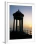 Silhouette of Marble Mirador at Sunset, Son Marroig, Near Deya, Balearic Islands-Ruth Tomlinson-Framed Photographic Print