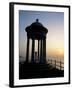 Silhouette of Marble Mirador at Sunset, Son Marroig, Near Deya, Balearic Islands-Ruth Tomlinson-Framed Photographic Print