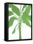 Silhouette of Palm 2-Filipo Ioco-Framed Stretched Canvas