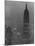 Silhouette of the Empire State Building and Other Buildings without Light During Wartime-Andreas Feininger-Mounted Photographic Print