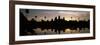 Silhouette of the Temple of Angkor Wat Reflected in the Lake, Cambodia, Indochina-Bruno Morandi-Framed Photographic Print