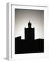 Silhouette of Tower, Morocco-Michael Brown-Framed Photographic Print