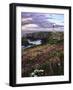 Silhouette of Yaquina Head Lighthouse, Yaquina Head, Lincoln County, Oregon, USA-Panoramic Images-Framed Photographic Print