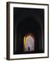 Silhouette Through Archway, Bukhara, Uzbekistan-Ellen Clark-Framed Photographic Print