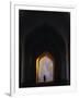 Silhouette Through Archway, Bukhara, Uzbekistan-Ellen Clark-Framed Photographic Print