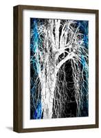 Silhouette with Blue-Ursula Abresch-Framed Photographic Print