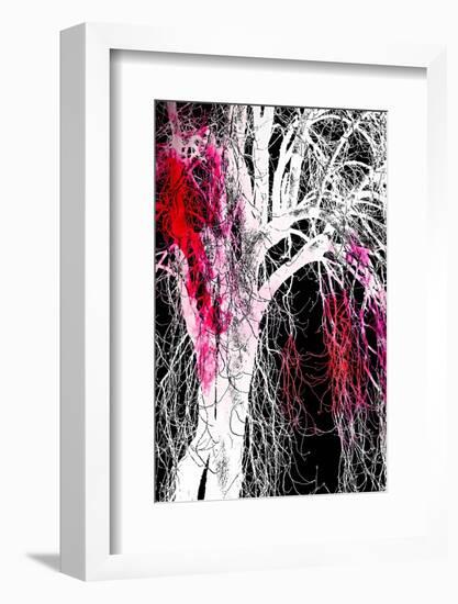 Silhouette with Red-Ursula Abresch-Framed Photographic Print