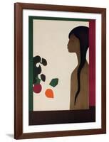Silhouette-André Minaux-Framed Limited Edition