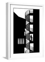 Silhouette-Massimo Della-Framed Photographic Print
