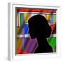 Silhouette-Art Deco Designs-Framed Giclee Print