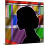 Silhouette-Art Deco Designs-Mounted Giclee Print