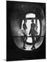 Silhouetted Ballerinas During Rehearsal for Swan Lake at Grand Opera de Paris-Alfred Eisenstaedt-Mounted Photographic Print