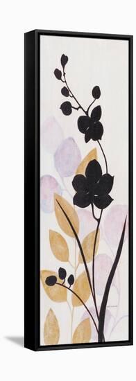 Silhouetted Blossoms-Elle Summers-Framed Stretched Canvas