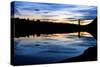 Silhouetted Landscape-Anthony Paladino-Stretched Canvas