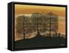 Silhouetted on the Hill-Gordon Barker-Framed Stretched Canvas