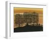 Silhouetted on the Hill-Gordon Barker-Framed Giclee Print