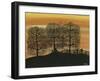 Silhouetted on the Hill-Gordon Barker-Framed Premium Giclee Print